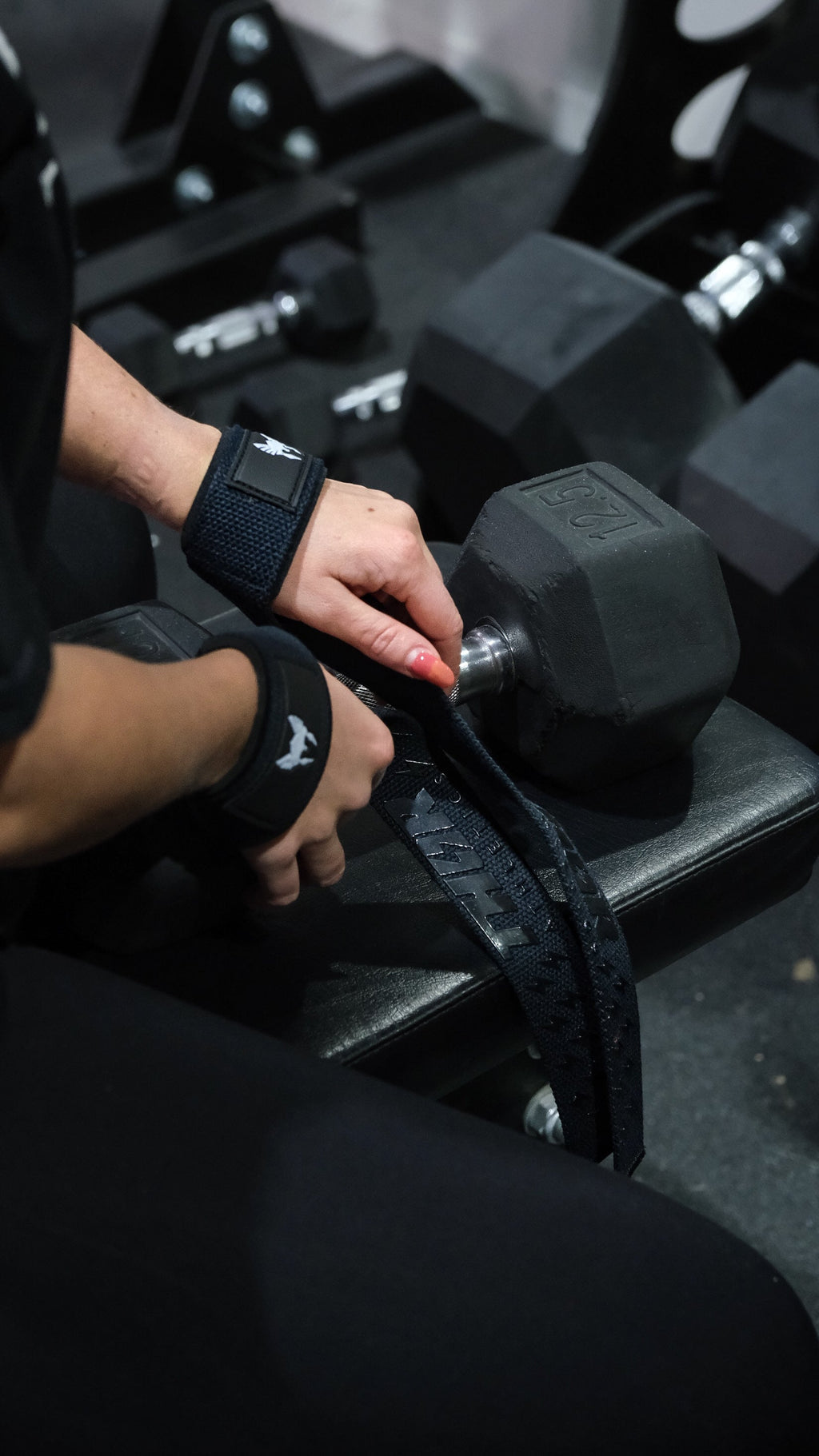 Lifting Straps Extra Grip + Wrist Wraps - Viking Blue