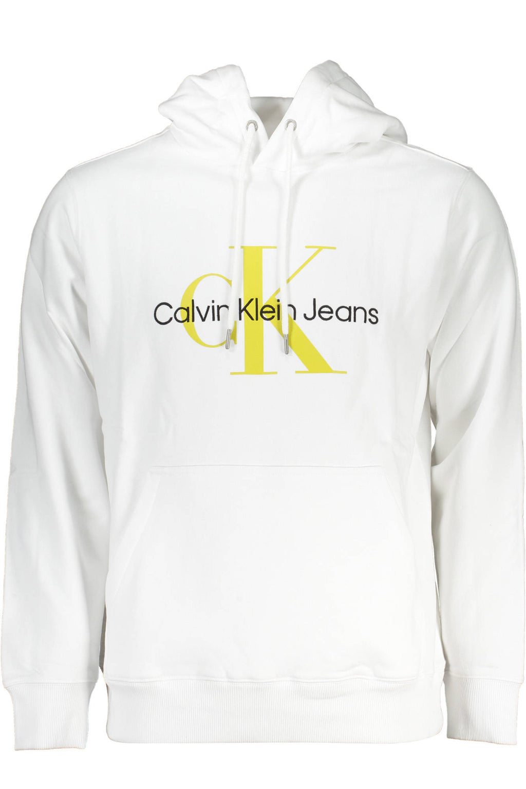 CALVIN KLEIN MEN'S WHITE ZIPLESS SWEATSHIRT-0