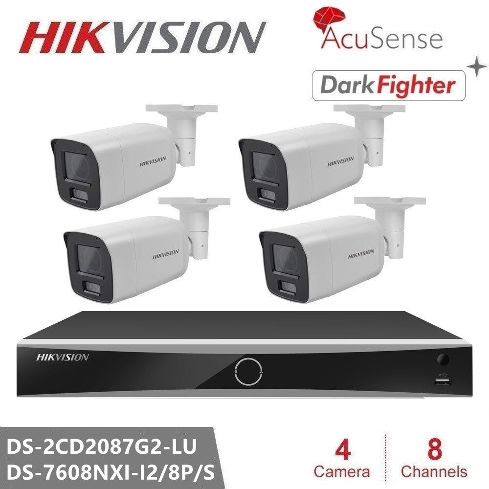 Hikvision CCTV Kit 4K 8CH 8MP Security Kit ColorVu System-0