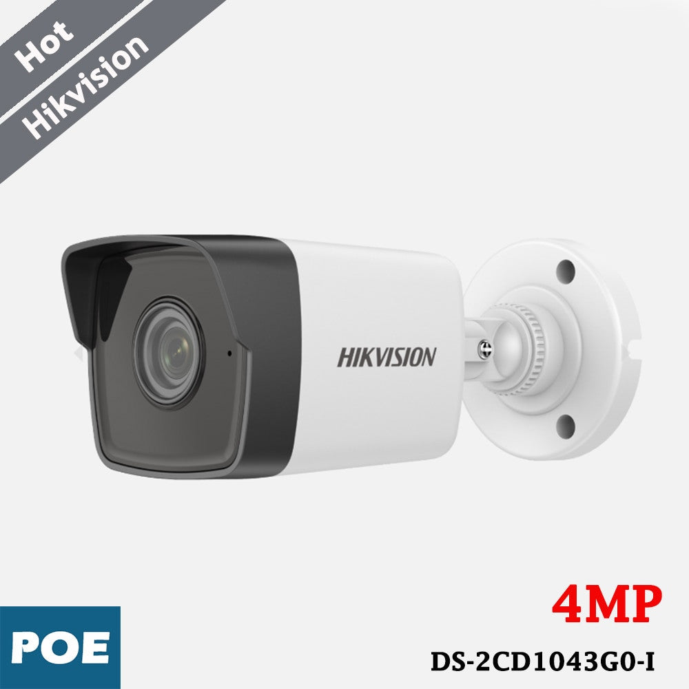 Hikvision 4MP IP Camera DS-2CD1043G0-I H.265+ Water Dust Resistant IP67