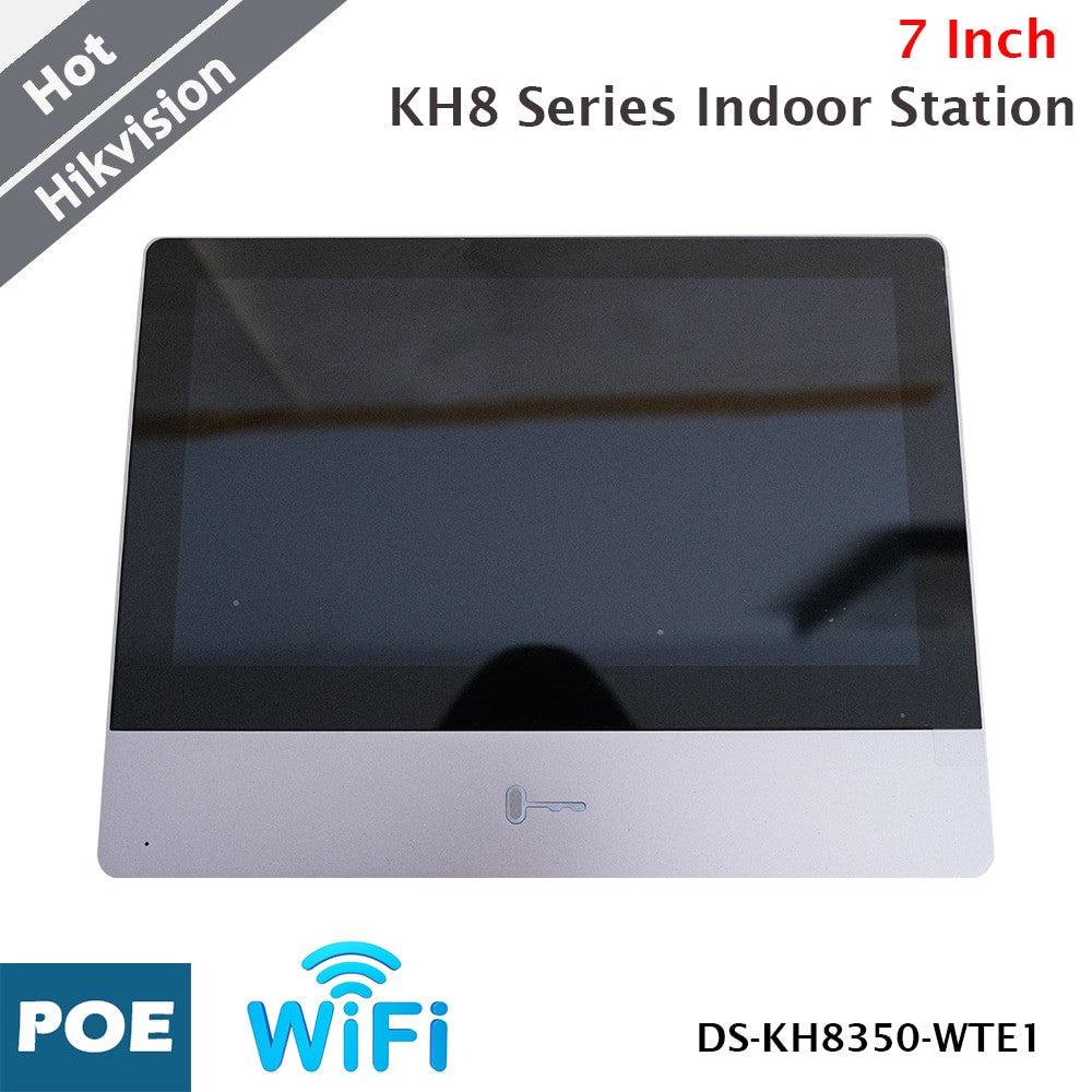 Hikvision KH8 Series Wifi IP Indoor Station 7“ Touch Screen Support-0
