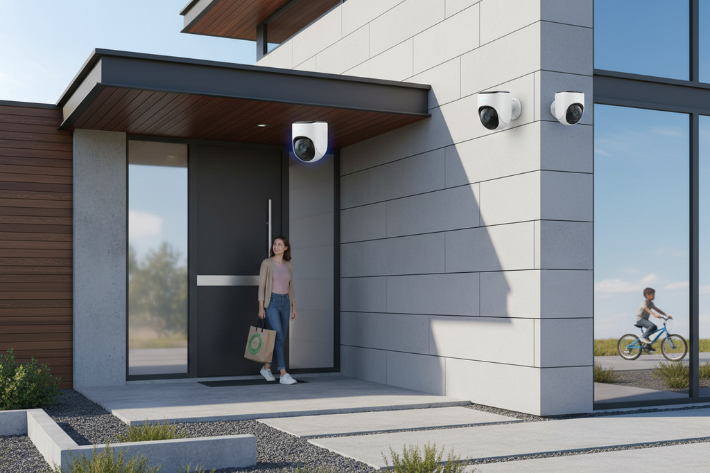 eufyCam S4 2-Cam Kit - Système de Sécurité Sans Fil avec HomeBase